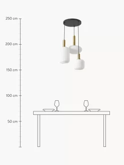 Fashion Lampa Wiszaca Ze Szkla Opalowego Candela Lampy Wiszące