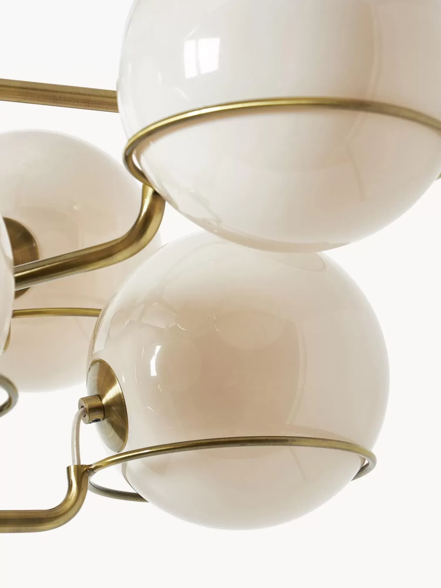 Best Lampa Wiszaca Ze Szklana Kula Carey Żyrandole