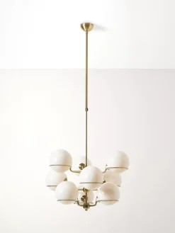 Best Lampa Wiszaca Ze Szklana Kula Carey Żyrandole