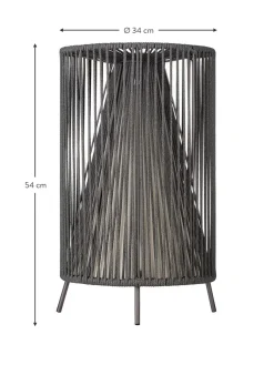 Outlet Mobilna Lampa Zewnetrzna Led Z Funkcja Przyciemniania Rope Lampy Ogrodowe Stojące