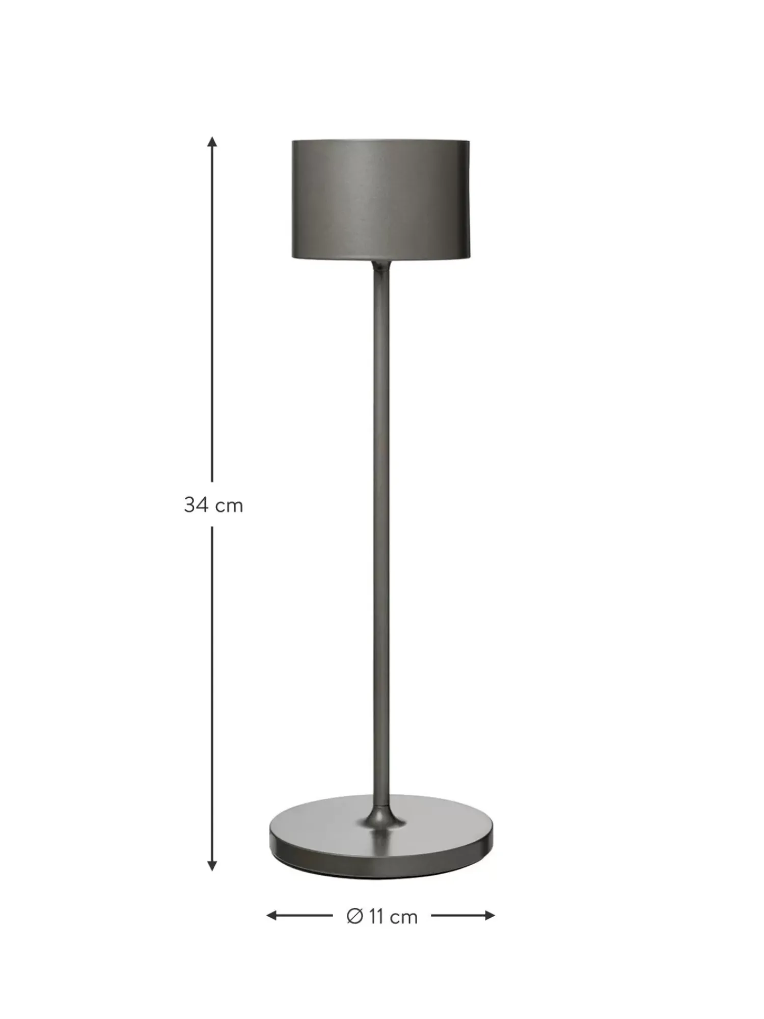 Store Mobilna Lampa Zewnetrzna Led Z Funkcja Przyciemniania Farol Lampy Na Stół Ogrodowy