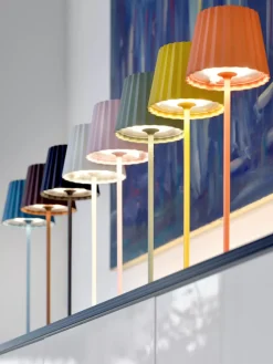 Cheap Mobilna Lampa Zewnetrzna Led Z Funkcja Przyciemniania Trellia Lampy Na Stół Ogrodowy