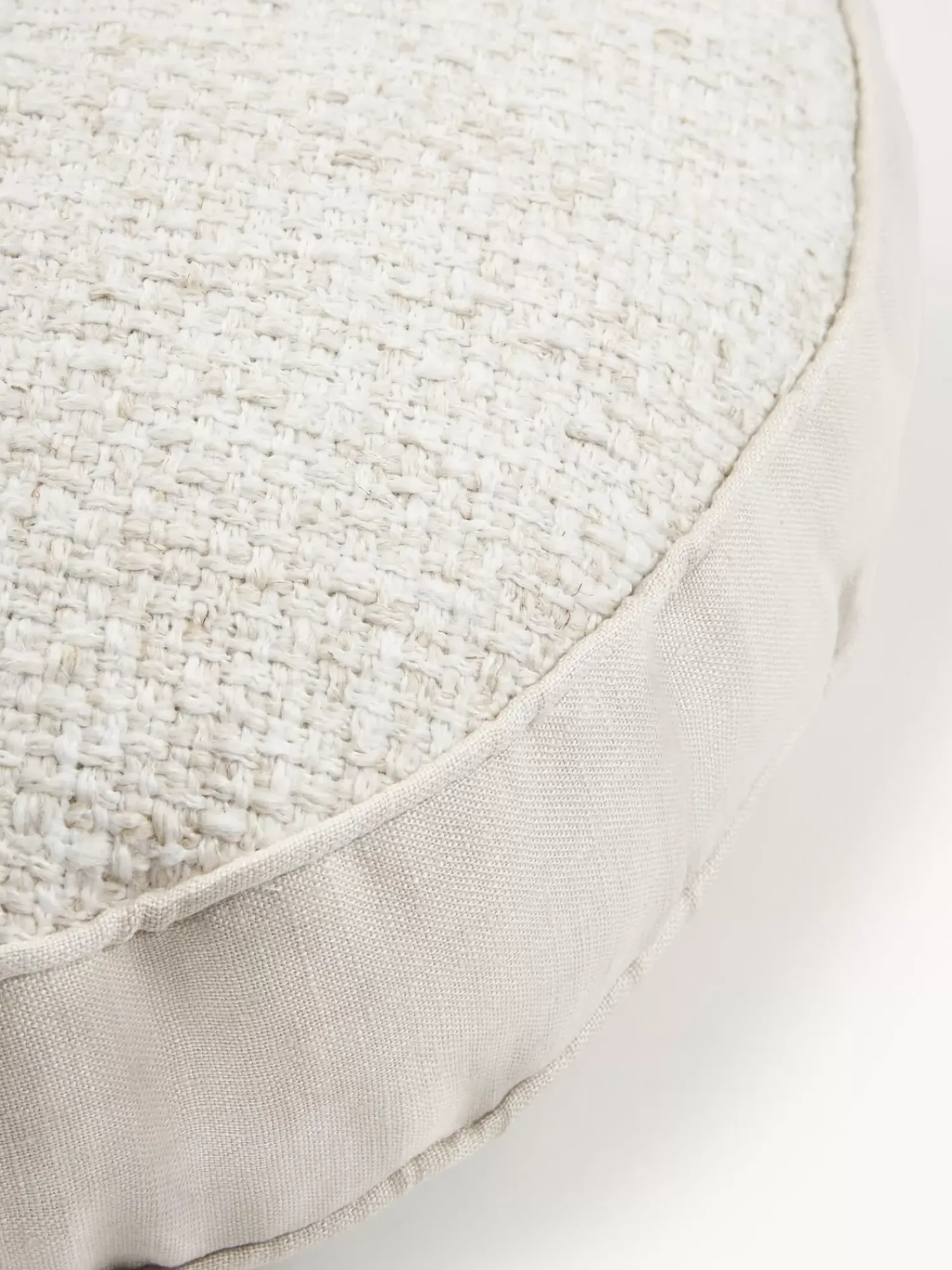 Fashion Okragla Poduszka Boucle Aya Poduszki Dekoracyjne