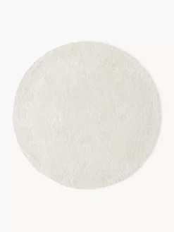 Cheap Okragly Puszysty Dywan Z Dlugim Wlosiem Leighton Dywany Okrągłe