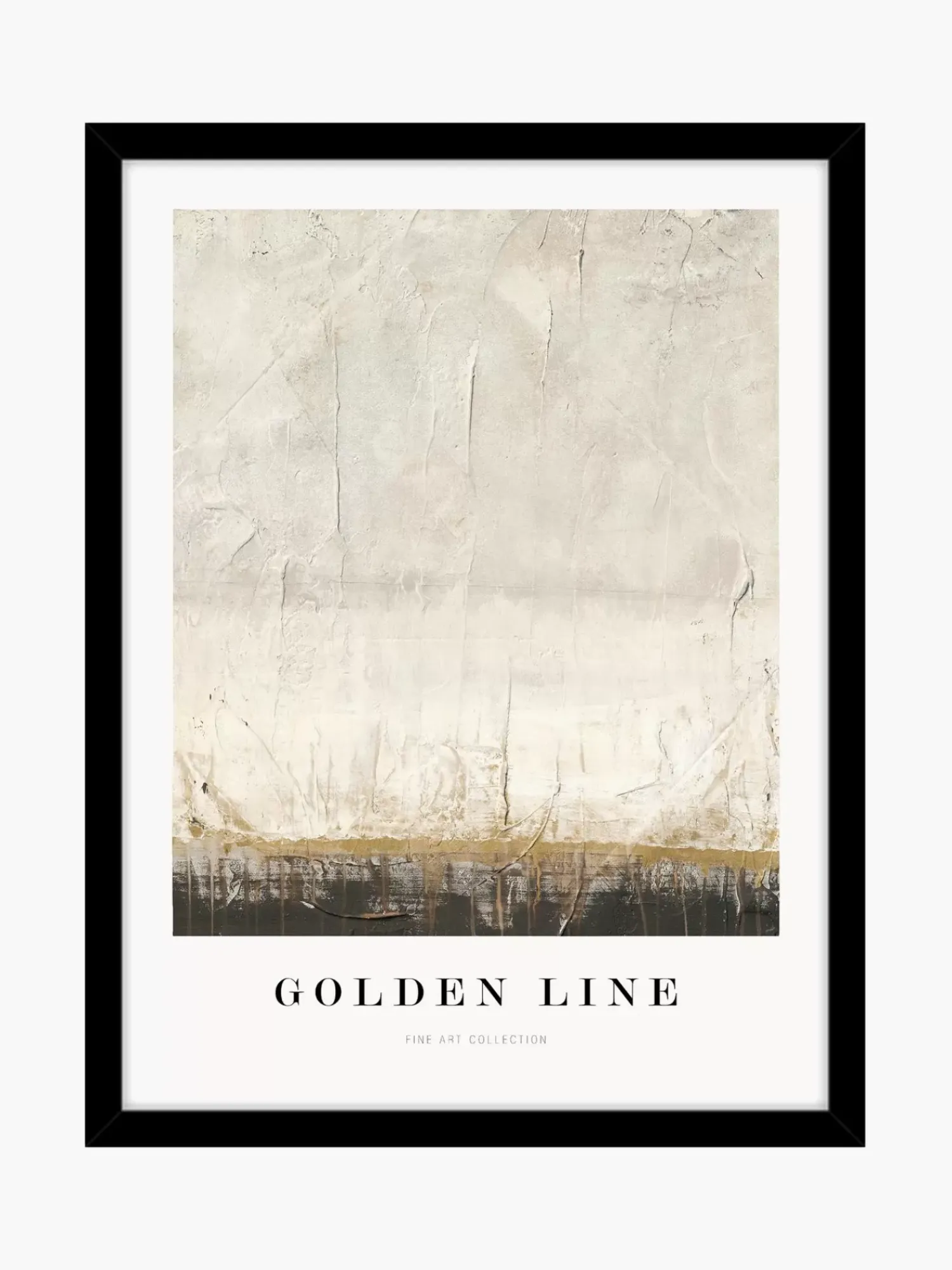 Cheap Oprawiony Druk Cyfrowy Golden Line Obrazy I Grafiki