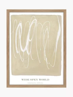 Best Sale Oprawiony Druk Cyfrowy Wide Open World Obrazy I Grafiki