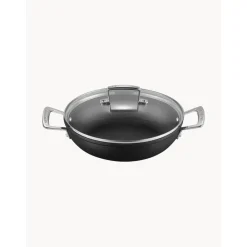 Le Creuset Patelnie>Patelnia Z Powloka Zapobiegajaca Przywieraniu I Pokrywka James