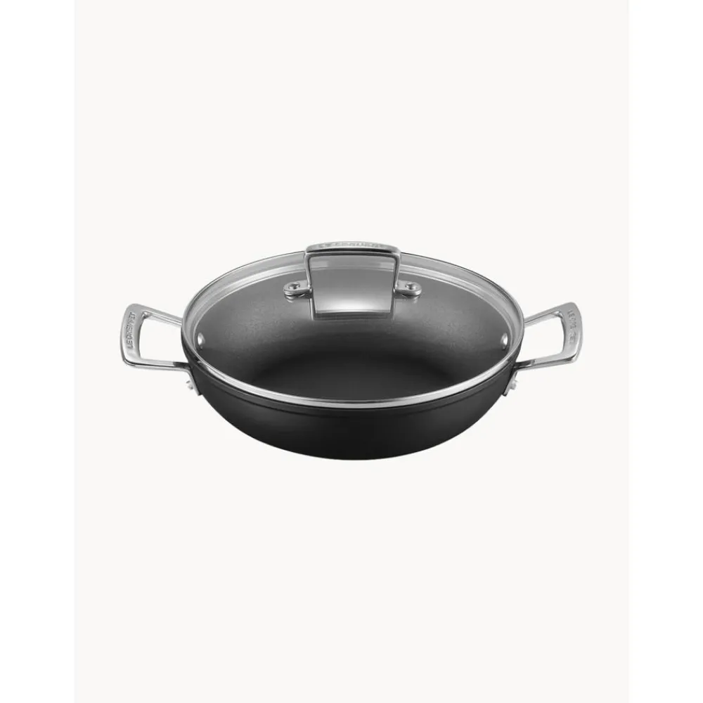 Le Creuset Patelnie>Patelnia Z Powloka Zapobiegajaca Przywieraniu I Pokrywka James