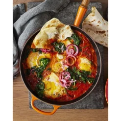 Le Creuset Patelnie>Patelnia Zeliwna Z Drewnianym Uchwytem Signature Collection
