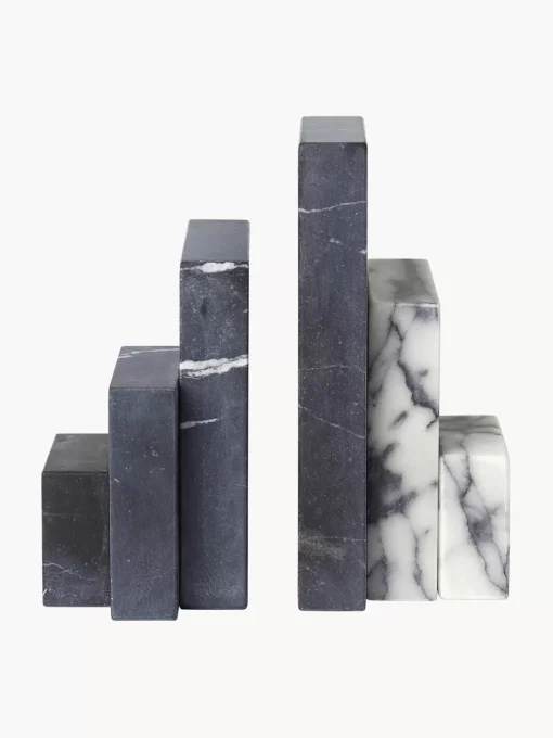 Best Sale Podpórki Do Książek Z Marmuru Sculpt, 2 Elem. Podpórki Do Książek