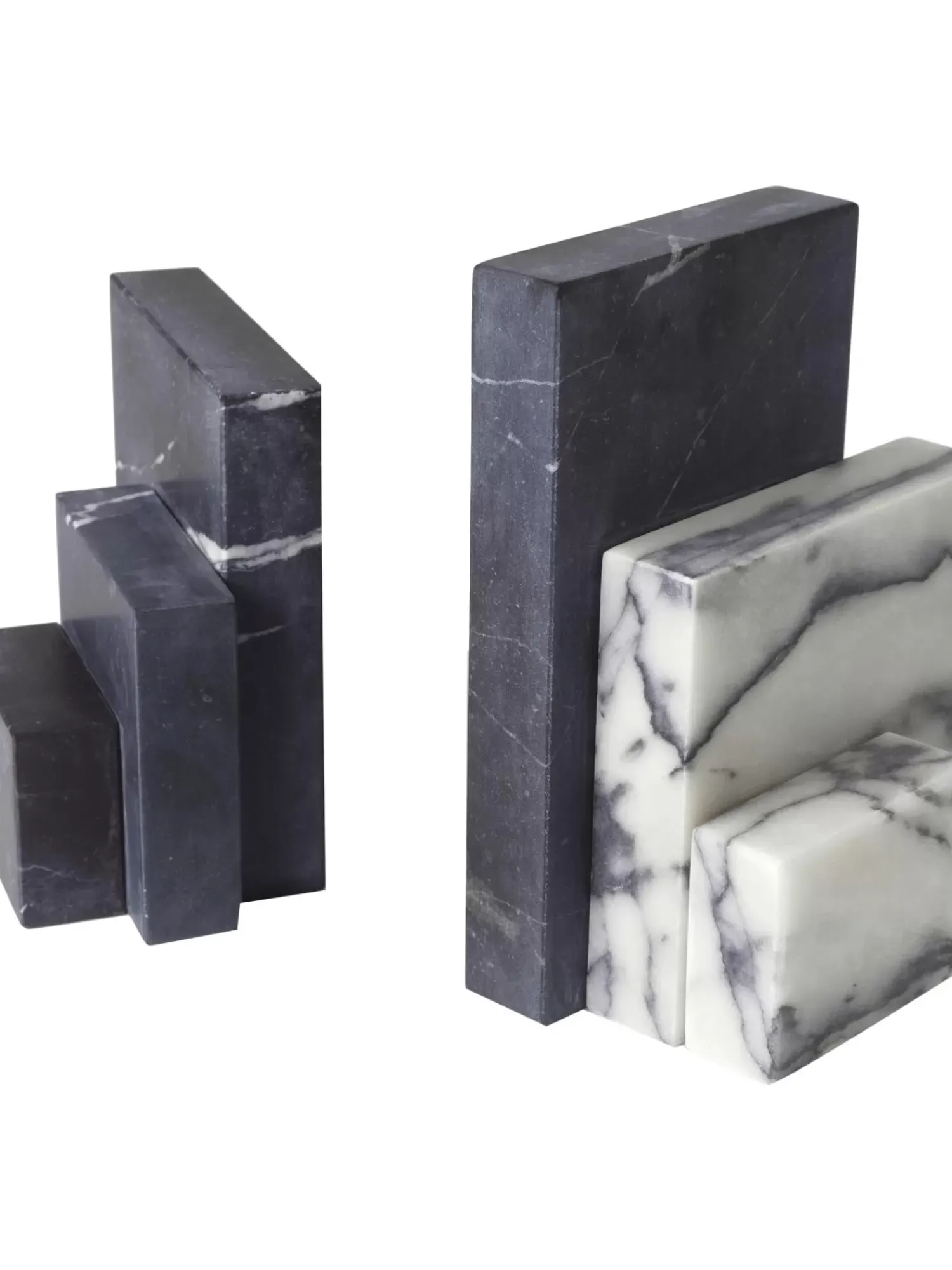 Best Sale Podpórki Do Książek Z Marmuru Sculpt, 2 Elem. Podpórki Do Książek