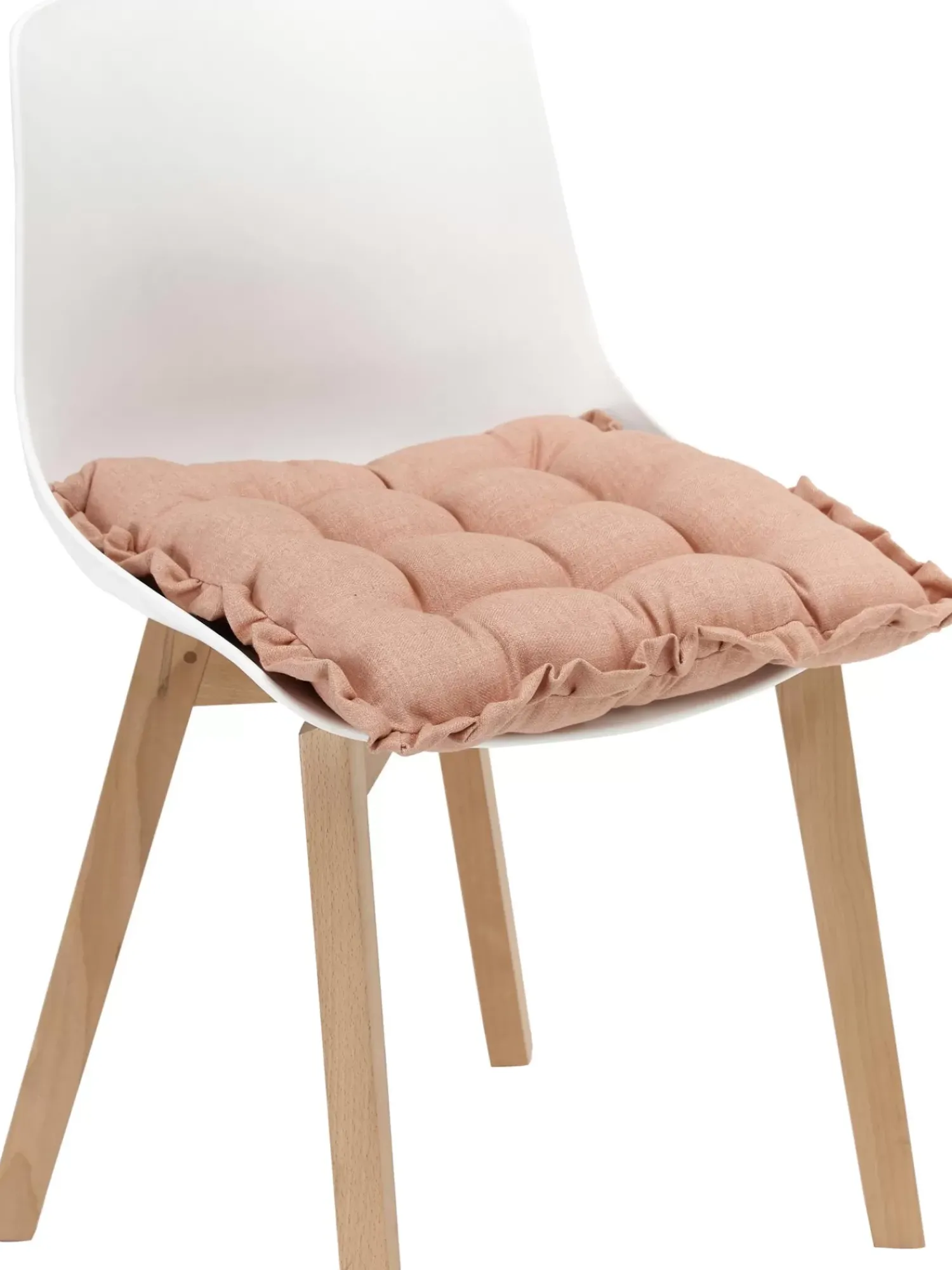 Shop Poduszka Na Krzeslo Z Falbanka Camille Poduszki Na Krzesła