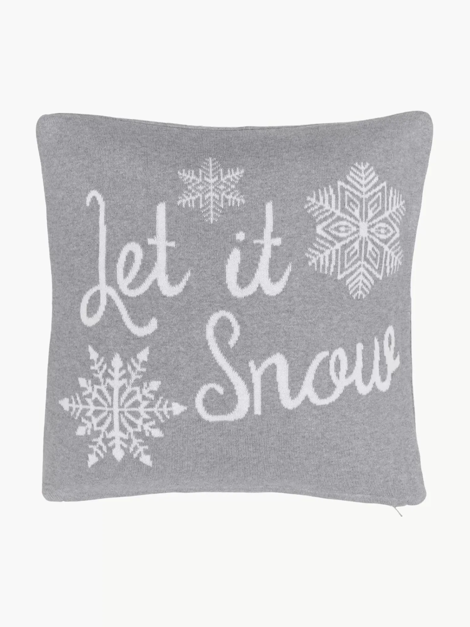 Store Poszewka Na Poduszke Let It Snow Poduszki Dekoracyjne