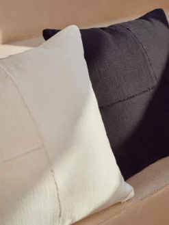 Fashion Poszewka Na Poduszke Z Bawelny Z Przeszyciem Terre Poduszki Dekoracyjne