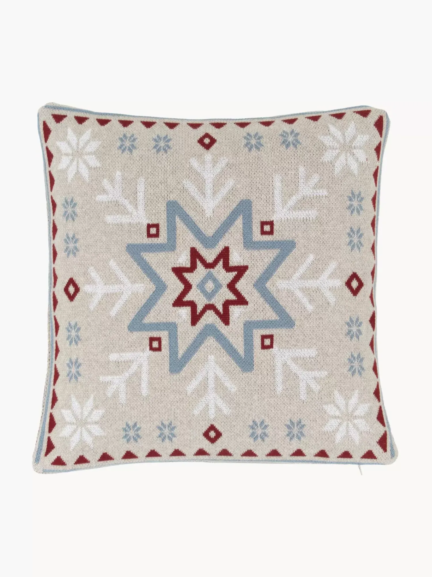Best Sale Poszewka Na Poduszke Z Dzianiny Snowflake Poduszki Dekoracyjne