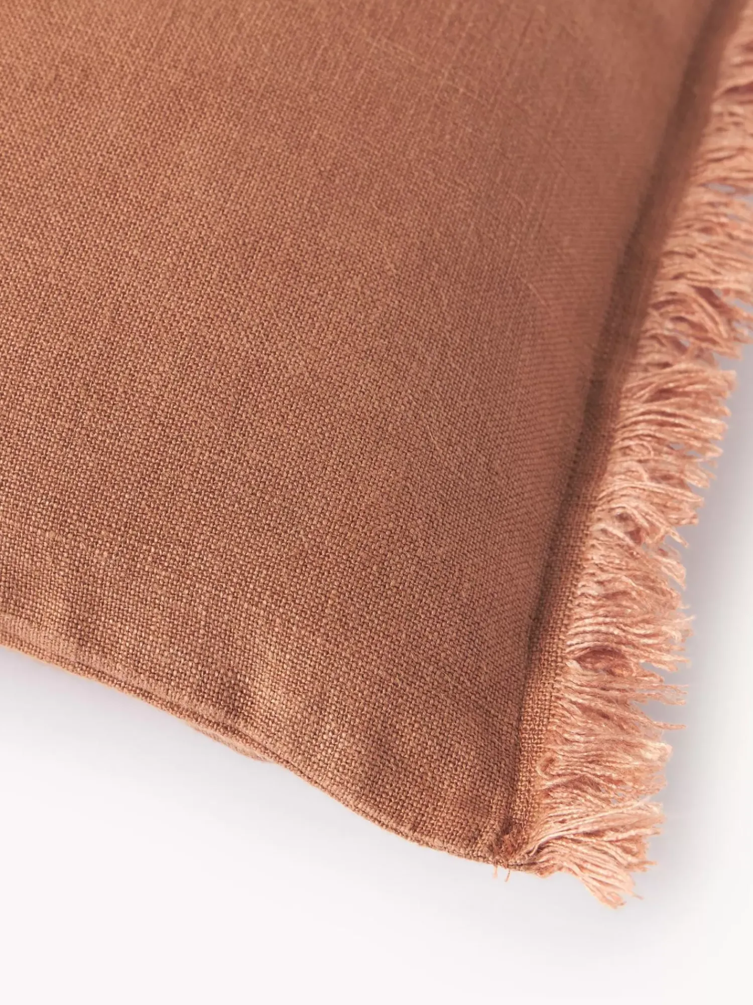 Store Poszewka Na Poduszke Z Lnu Z Fredzlami Luana Poduszki Dekoracyjne