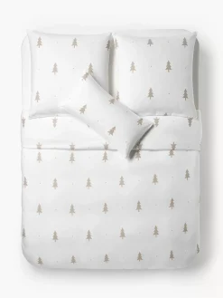 Sale Poszwa Na Koldre Z Flaneli X-Mas Tree Pościel