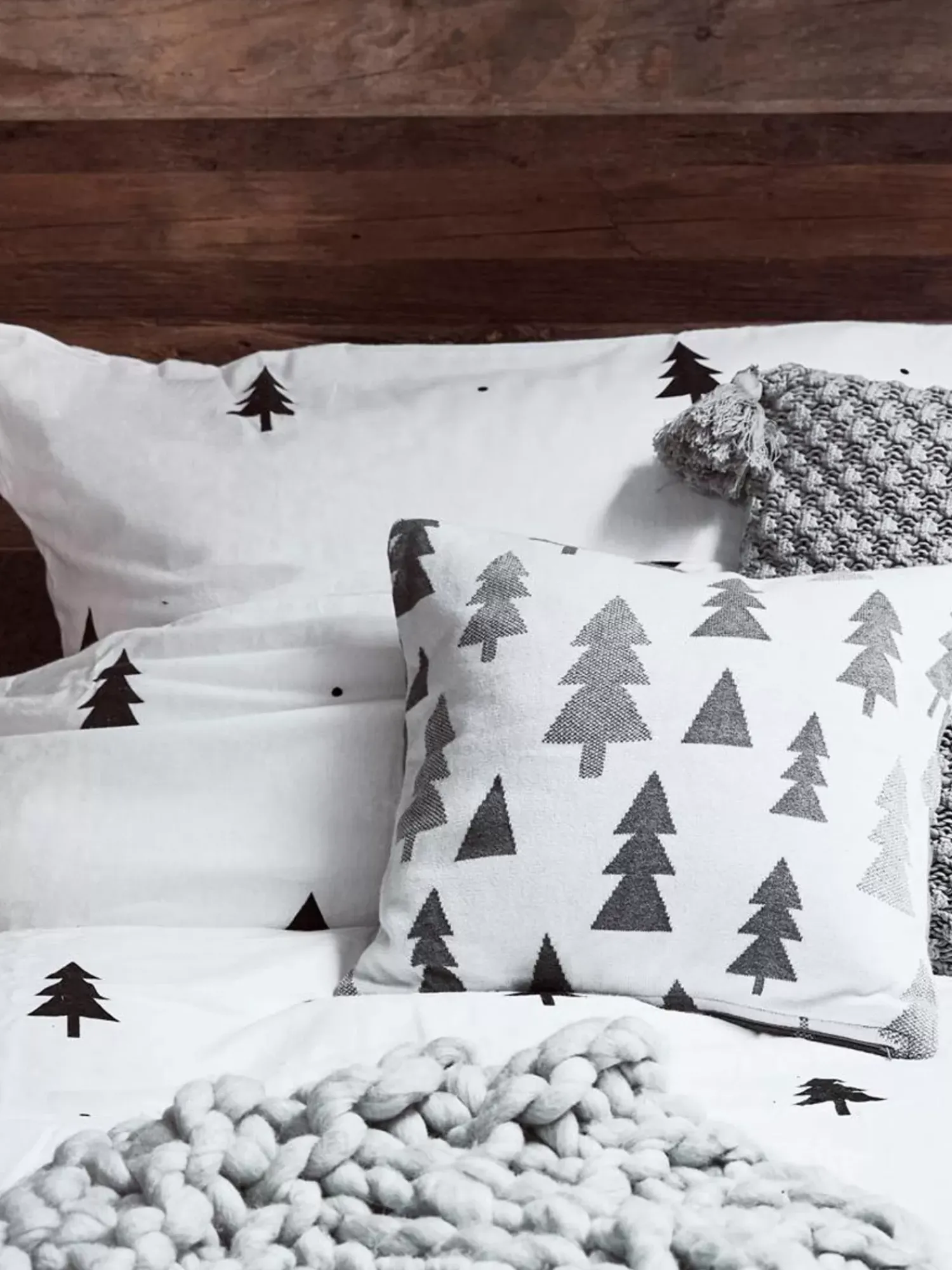 Best Poszwa Na Koldre Z Flaneli X-Mas Tree Pościel