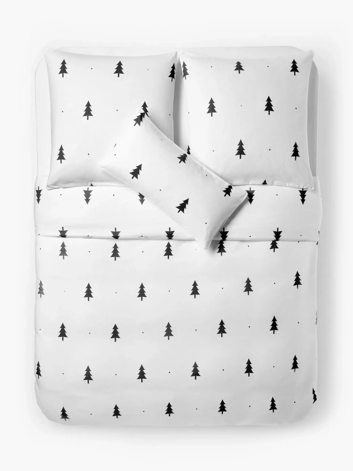 Best Poszwa Na Koldre Z Flaneli X-Mas Tree Pościel