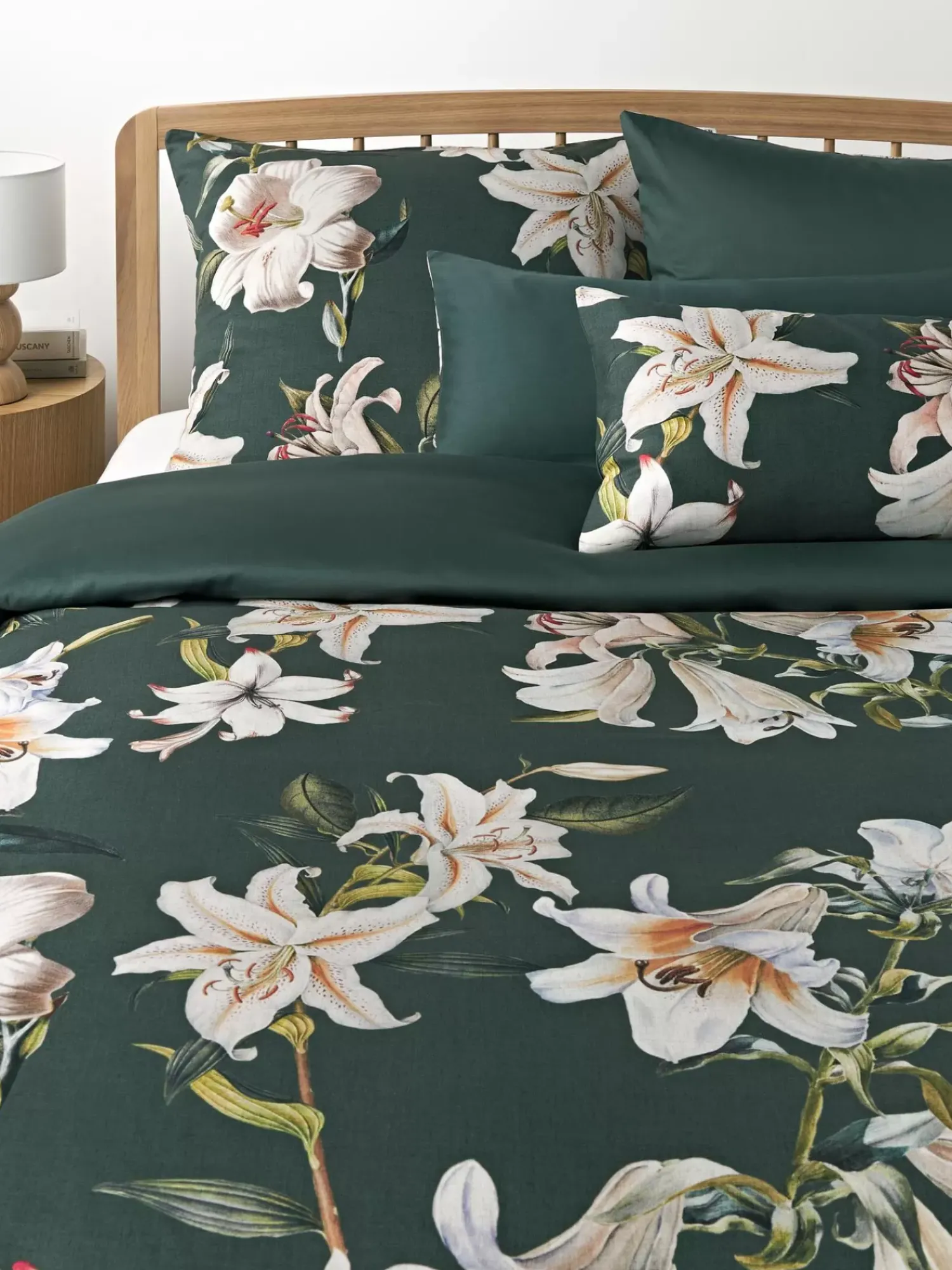 Shop Poszwa Na Koldre Z Satyny Bawelnianej Flori Pościel