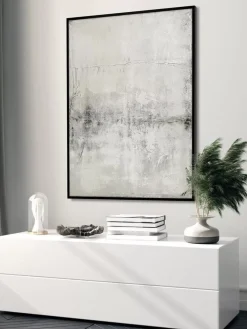Clearance Recznie Malowany Obraz Na Płótnie W Drewnianej Ramie Simple Living Obrazy Na Płótnie