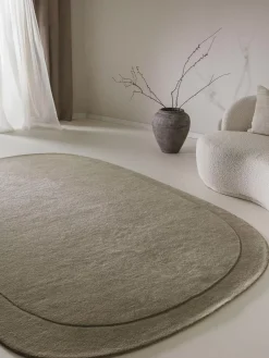 Flash Sale Recznie Tkany Dywan Z Welny Shape Dywany Prostokątne