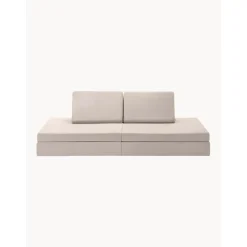 Funzy Worki Do Siedzenia>Recznie Wykonana Dziecieca Sofa Modulowa Z Aksamitu Mila