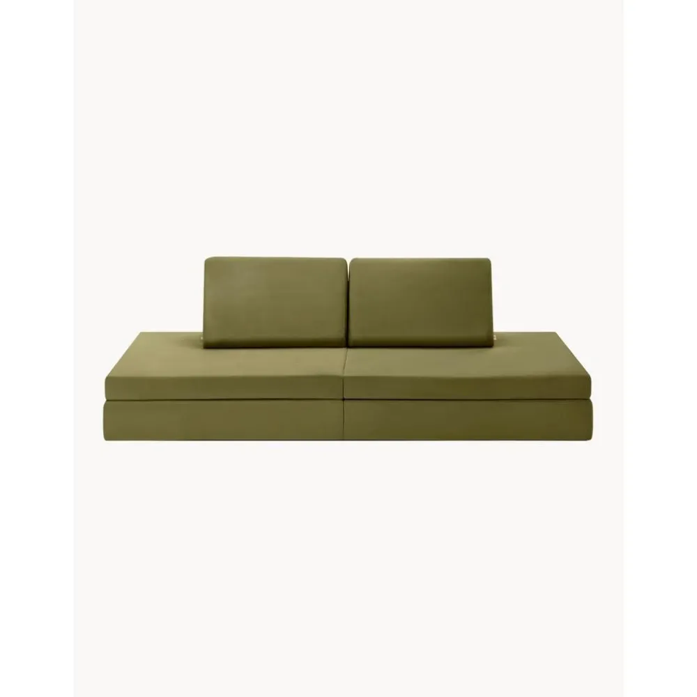 Funzy Worki Do Siedzenia>Recznie Wykonana Dziecieca Sofa Modulowa Z Aksamitu Mila