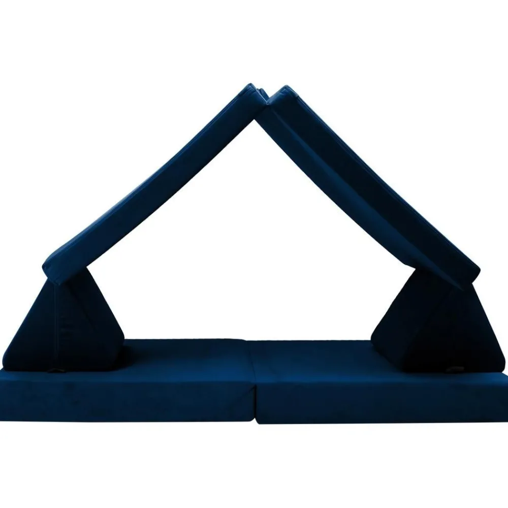 Funzy Worki Do Siedzenia>Recznie Wykonana Dziecieca Sofa Modulowa Z Aksamitu Mila
