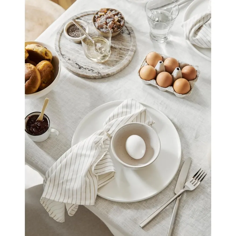 Broste Copenhagen Kolekcje Naczyń>Recznie Wykonana Filizanka Do Espresso Z Porcelany Ze Spodkiem Salt