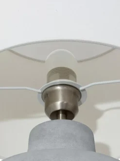 New Recznie Wykonana Lampa Stołowa Z Betonowa Podstawa Ike Lampki Nocne