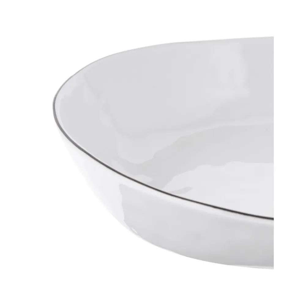 Broste Copenhagen Kolekcje Naczyń>Recznie Wykonana Misa Z Porcelany Salt, 2 Szt.