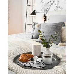 Broste Copenhagen Kolekcje Naczyń>Recznie Wykonany Kubek Z Porcelany Ze Spodkiem Salt