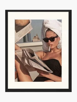 Cheap Recznie Wykonany Oprawiony Druk Cyfrowy My Morning Paper Obrazy I Grafiki