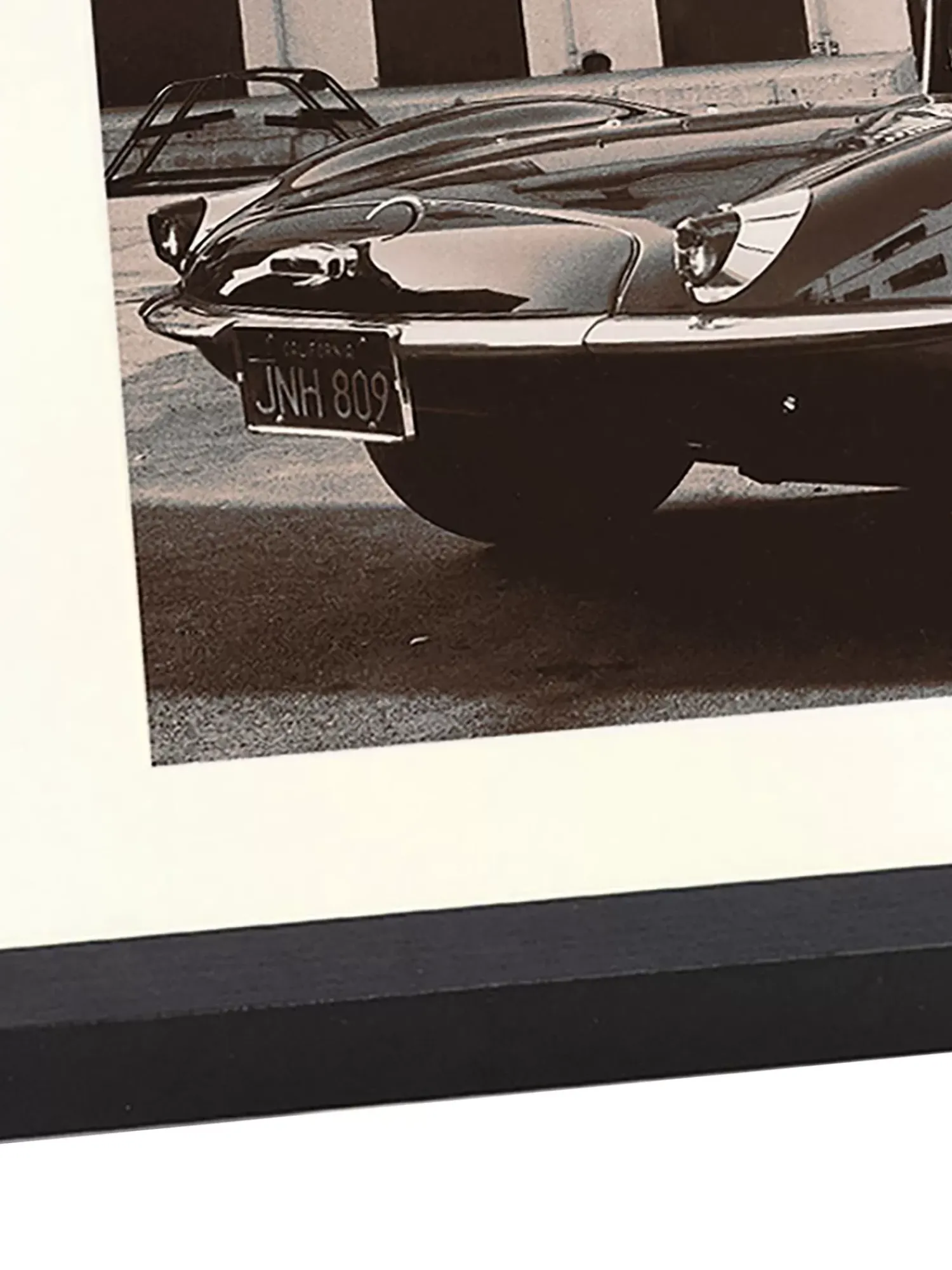 Outlet Recznie Wykonany Oprawiony Druk Cyfrowy Steve Mcqueen In His Jaguar Obrazy I Grafiki