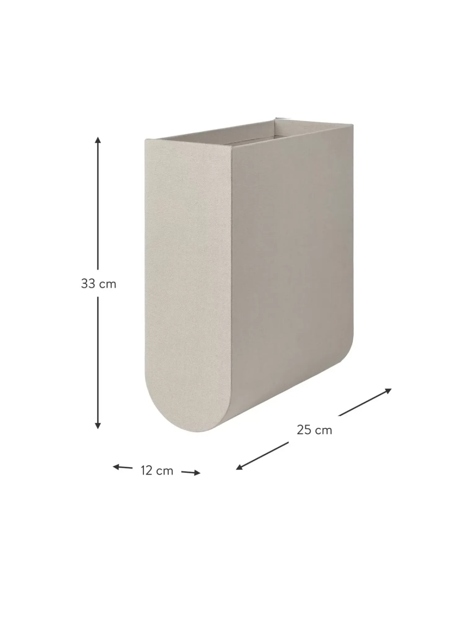 Outlet Recznie Wykonany Pojemnik Do Przechowywania Curved Pudełka Do Przechowywania