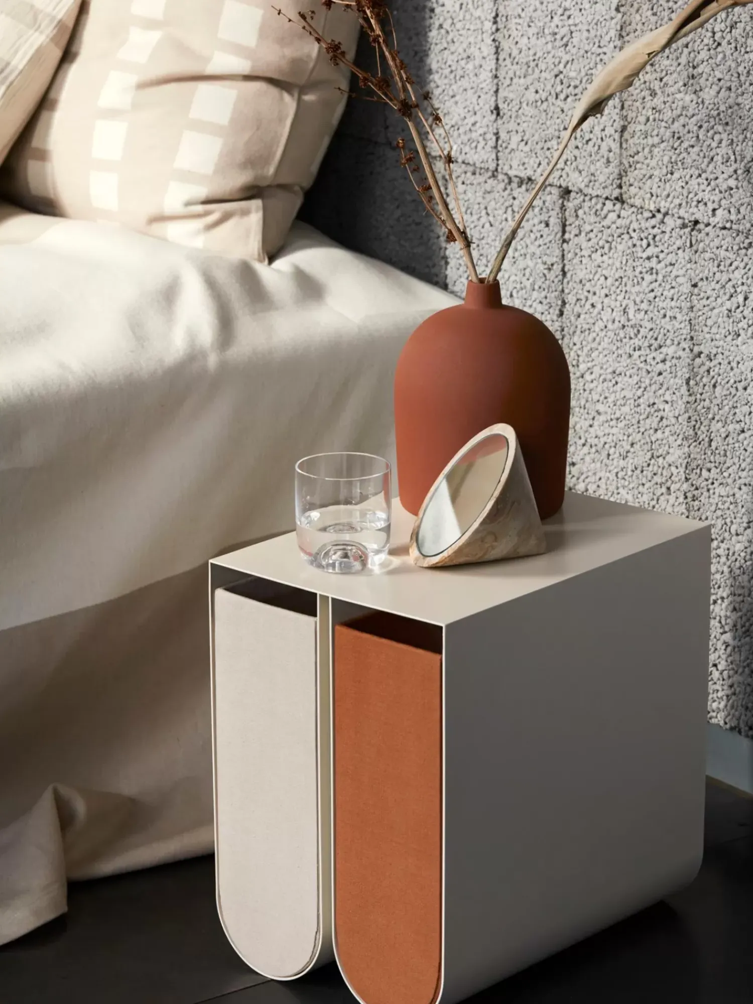 Outlet Recznie Wykonany Pojemnik Do Przechowywania Curved Pudełka Do Przechowywania