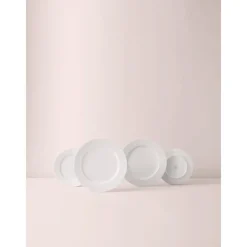 Lyngby Porcelaen Talerze>Recznie Wykonany Talerz Duzy Z Porcelany Rhombe, 4 Szt.
