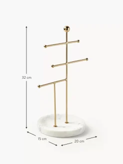 Shop Stojak Na Biżuterię Z Marmurowa Podstawa Selina Pojemniki I Szkatulki Na Biżuterię