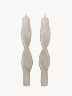 Clearance Swieca Stołowa Twist, 2 Szt. Świece