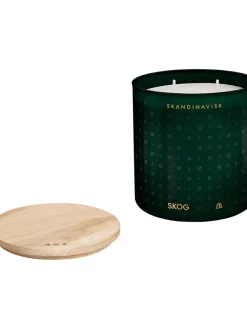 Outlet Swieca Zapachowa Z Dwoma Knotami Skog (Igly Sosnowe, Szyszki, Sok Brzozowy) Świece Zapachowe