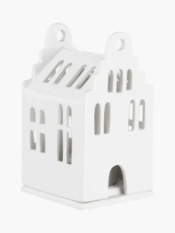 Discount Swiecznik Domek Z Porcelany Living Świeczniki Na Tealighty