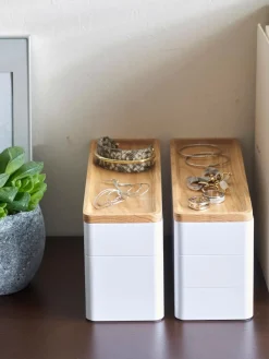 Outlet Szkatulka Na Biżuterię Z Pokrywka Rin Pojemniki I Szkatulki Na Biżuterię