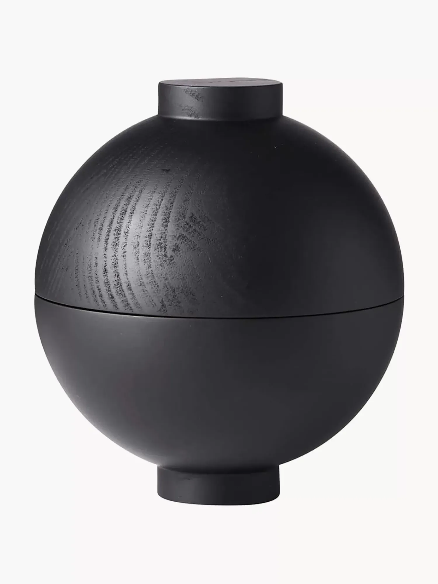 Best Sale Szkatulka Z Drewna Debowego Wooden Sphere Pojemniki I Szkatulki Na Biżuterię