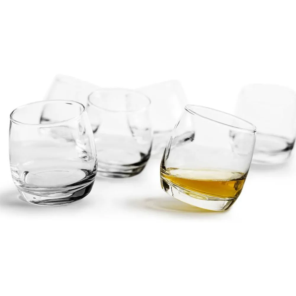 Sagaform Szkło Barowe>Szklanka Do Whisky Rocking, 6 Szt.