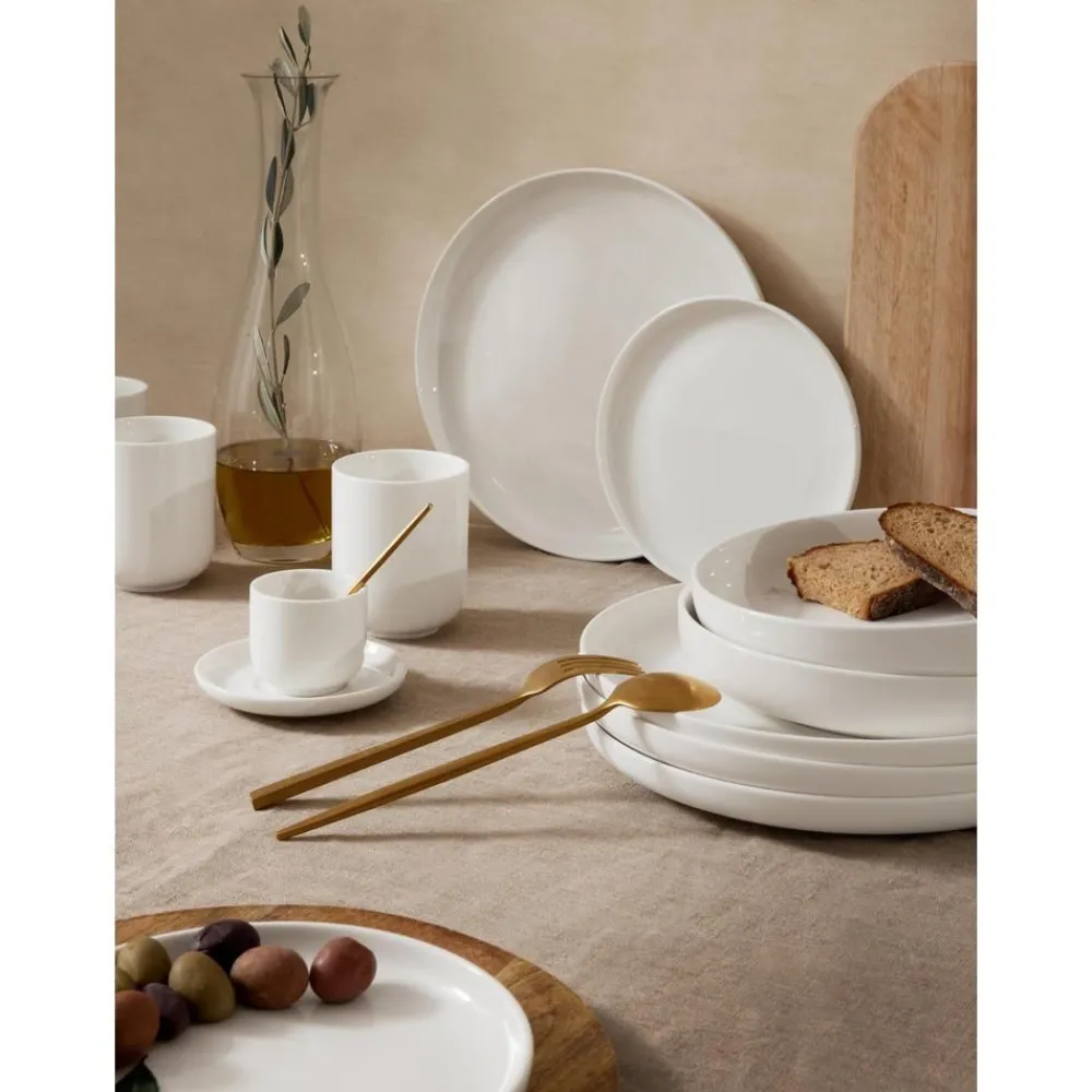 * Kolekcje Naczyń>Talerz Deserowy Z Porcelany Nessa, 2 Szt.