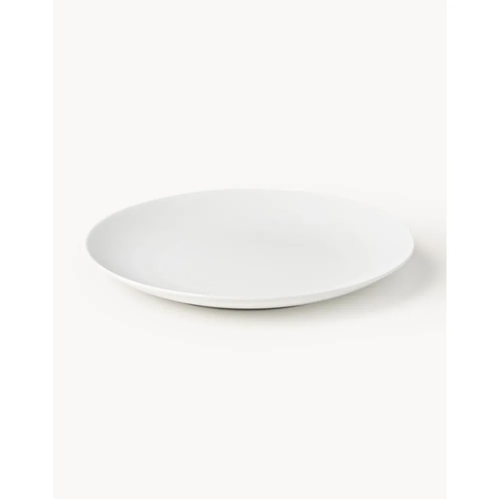 * Kolekcje Naczyń>Talerz Sniadaniowy Z Porcelany Delight Modern, 4 Szt.