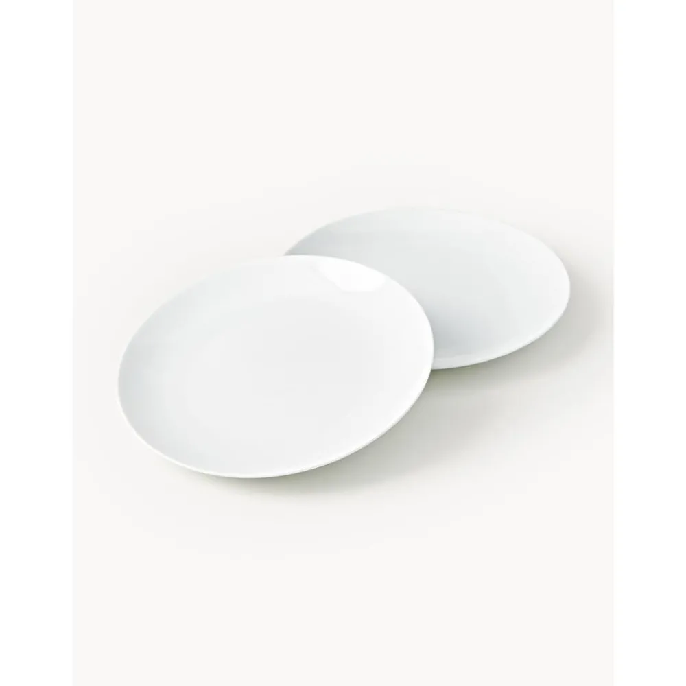 * Kolekcje Naczyń>Talerz Sniadaniowy Z Porcelany Delight Modern, 4 Szt.