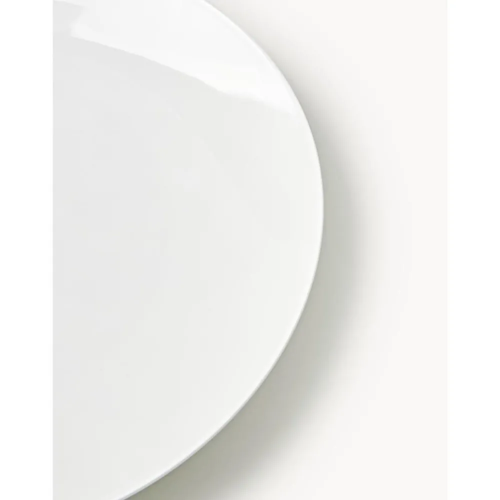 * Kolekcje Naczyń>Talerz Sniadaniowy Z Porcelany Delight Modern, 4 Szt.