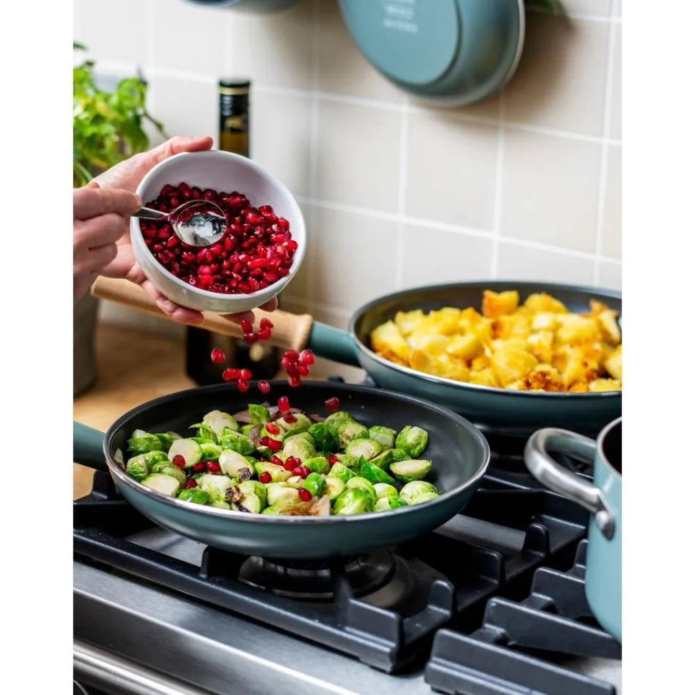 GreenPan Patelnie>Wok Z Powloka Zapobiegajaca Przywieraniu Mayflower
